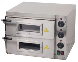 Купить печь подовая kocateq epc02s электрическая 2-камерная с подом 41*41 см в Челябинске – цена завода, доставка до двери | RuOborudovanie.ru