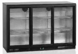 Купить шкаф холодильный со стеклом tefcold ba30s-3 барный черный в Челябинске – цена завода, доставка до двери | RuOborudovanie.ru