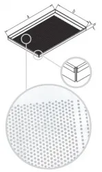 Купить противень paderno 41756-60 из алюминия перфорированный 60х40см в Челябинске – цена завода, доставка до двери | RuOborudovanie.ru