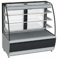 Купить витрина холодильная кондитерская k70 vm 1,3-2 standard 9006-9005 (вхсв-1,3д carboma откр)техно – цена от завода, доставка до двери | RuOborudovanie.ru