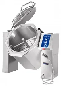 Котел пищеварочный Abat КПЭМ-160-ОМ2 арт.11000019176 с миксером и сливным краном – купить в Челябинске по цене завода