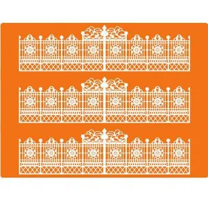 Коврик силиконовый для пасты "Sugar Dress" 30х40см 40-WD007 – купить в Челябинске по цене завода