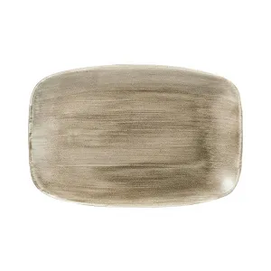 Блюдо прямоугольное Chefs 30Х19,9СМ, без борта, Stonecast Patina, цвет Antique Taupe Paatobl41 – купить по цене завода