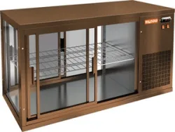Купить витрина тепловая hicold vrl t 900 r bronze в Челябинске – цена завода, доставка до двери | RuOborudovanie.ru