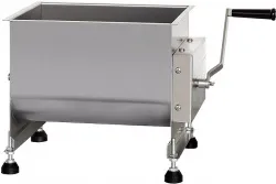 Купить фаршемешалка kocateq fdh60 ручная 60 л с фиксированным бункером и c 2 осями в Челябинске – цена завода, доставка до двери | RuOborudovanie.ru
