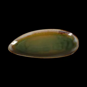 Блюдо овальное Corone Verde 305х135 мм синий+зеленый – купить в Челябинске по цене завода