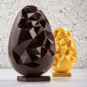 Форма для шок. 3D "Picasso" D96Мм H150Мм, 170ГР, 2 двойные формы, подставка, пластик Kt188 – купить по цене завода