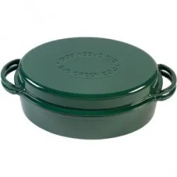 Купить духовка голландская зеленая овальная д/гриля big green egg 117670 в Челябинске – цена завода, доставка до двери | RuOborudovanie.ru
