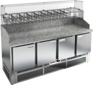 Стол для пиццы Hicold Pze3-1111/Sn камень – купить в Челябинске по цене завода