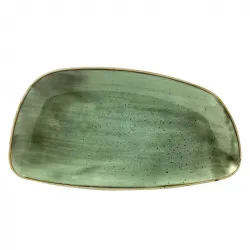 Купить блюдо сервировочное chefs geo 35х18,5см, без борта, stonecast, цвет samphire green ssgsge351 – цена от завода, доставка до двери | RuOborudovanie.ru