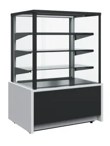 Витрина нейтральная Полюс 1,3 Carboma Cube техно 9006-9005 (Kc70 N 1,3-1) – купить в Челябинске по цене завода