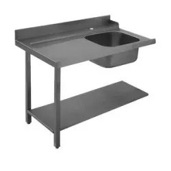 Купить стол сортировочный 1800 мм правый apach chef line l75458 в Челябинске – цена завода, доставка до двери | RuOborudovanie.ru