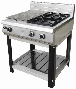 Плита со сплошной поверхностью Grill Master Ф4ЖТЛСПГ (1+2) (на подставке), 50009 – купить в Челябинске по цене завода