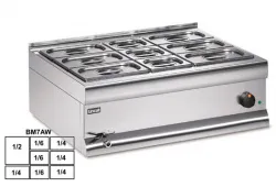 Купить мармит настольный 1*gn1/2 + 4*gn1/4 + 3*gn1/6 lincat bm7awfl в Челябинске – цена завода, доставка до двери | RuOborudovanie.ru