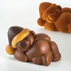Купить форма для шок. 3d "мишка тедди" 185х110мм h106мм, 230гр, 2 двойные формы, пластик kt193 – цена от завода, доставка до двери | RuOborudovanie.ru