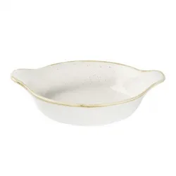 Купить форма для запекания d15см/18см 0,30л, с ручками, stonecast, цвет barley white swhssren1 в Челябинске – цена завода, доставка до двери | RuOborudovanie.ru