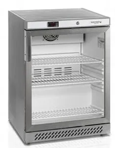 Шкаф морозильный Tefcold Uf200Vsg на 200л нерж. со стеклом – купить в Челябинске по цене завода