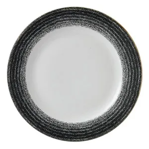 Тарелка мелкая 26,1СМ, с бортом, цвет Charcoal Black, Studio Prints Spcbvp101 – купить по цене завода