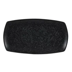 Купить блюдо прямоугольное узкое 35,5х19см, без борта, menu shades, цвет caldera ash black zccanrpl1 – цена от завода, доставка до двери | RuOborudovanie.ru