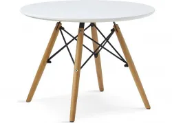 Купить стол обеденный eames d-600 мм бэмби нераздвижной в Челябинске – цена завода, доставка до двери | RuOborudovanie.ru