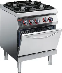 Купить плита газовая angelo po 1g1fa0gv напольная c 4 конфорками и духовым шкафом в Челябинске – цена завода, доставка до двери | RuOborudovanie.ru