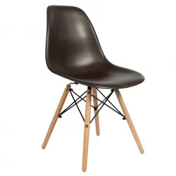 Купить стул eames с жестким сиденьем (деревянный каркас) в Челябинске – цена завода, доставка до двери | RuOborudovanie.ru