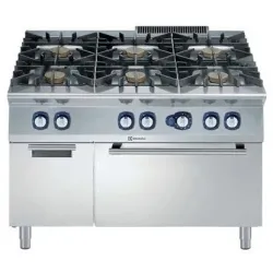 Купить плита 6 конфорочная 900 серии electrolux e9gcgl6c1m 391014 газ в Челябинске – цена завода, доставка до двери | RuOborudovanie.ru