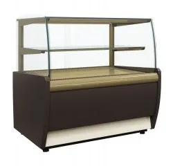 Купить витрина кондитерская полюс вхсв-0,9д carboma mini 0012-0109 (k70 vm 0,9-12) корич.-золотой – цена от завода, доставка до двери | RuOborudovanie.ru