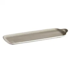 Купить блюдо сервировочное 31х10см h1,5см, с ручкой, керамика, серия platters, цвет cork 500288 – цена от завода, доставка до двери | RuOborudovanie.ru