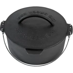Духовка голландская (чугунная) 5.2л Big Green Egg 117052 – купить в Челябинске по цене завода