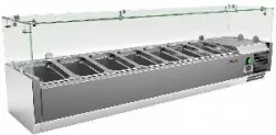 Купить витрина холодильная настольная cooleq vrx 1500/330 в Челябинске – цена завода, доставка до двери | RuOborudovanie.ru