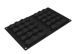 Форма силиконовая Pavoflex для пирож. 3D "Sand" 115Х24ММ H20Мм, 38мл, 10 ячеек Px3204S – купить в Челябинске с доставкой Купить форма силиконовая pavoflex для пирож. 3d "sand" 115х24мм h20мм, 38мл, 10 ячеек px3204s в Челябинске – цена завода, доставка до двери | RuOborudovanie.ru