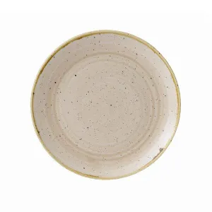 Тарелка мелкая 21,7СМ, без борта, Stonecast, цвет Nutmeg Cream Snmsevp81 – купить по цене завода