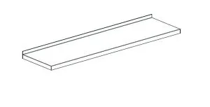 Полка настенная Apach Chef Line Lsw15040 – купить по цене завода