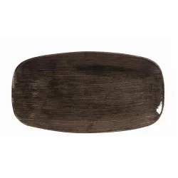 Купить блюдо прямоугольное chefs 35,5х18,9см, без борта, stonecast patina, цвет iron black paibxo141 – цена от завода, доставка до двери | RuOborudovanie.ru