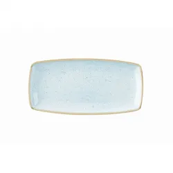 Купить блюдо сервировочное 29,5х15см, без борта, stonecast, цвет duck egg blue sdesop111 – цена от завода, доставка до двери | RuOborudovanie.ru