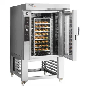 Печь Apach C46Cs Empta миниротационная газовая с подставкой с направляющими – купить по цене завода