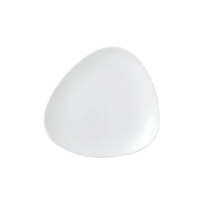 Тарелка мелкая треугольная 19,2СМ, без борта, Vellum, цвет White полуматовый Whvmtr71 – купить по цене завода