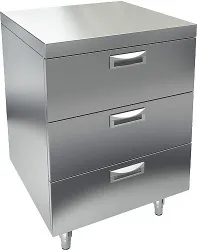 Купить модуль барный hicold нбмт 3-6/6 закрытый с тремя ящиками, 600х600х850мм в Челябинске – цена завода, доставка до двери | RuOborudovanie.ru