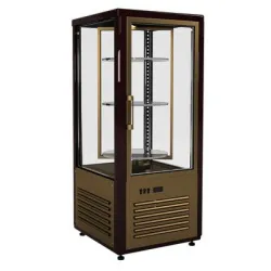 Купить шкаф холодильный d4 vm 120-2 (r120cвр) (0109-0102 (коричнево-золотой)) – цена от завода, доставка до двери | RuOborudovanie.ru