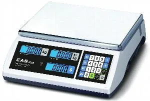 Весы торговые Cas ER-JR-15CB (15кг,5г) электронные – купить в Челябинске по цене завода