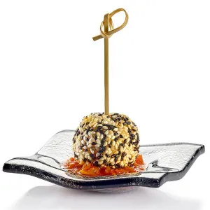 Набор емкостей для закусок Serveware 10Х10СМ, 24шт., Стекло, цвет дымчатый Gls010 – купить по цене завода