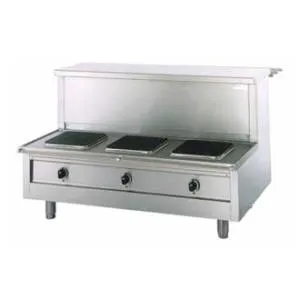 Прилавок 1-х блюд Kogast EP3GP-14 28613 (1400х820х885) на 3конф по 2,5кВт – купить в Челябинске по цене завода