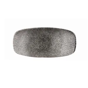 Блюдо прямоугольное 20Х12,1СМ, без борта, цвет Raku Quartz Black, Studio Prints Rkbqxo71 – купить по цене завода