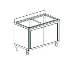 Купить ванна котломоечная apach chef line l2p167-75sd – цена от завода, доставка до двери | RuOborudovanie.ru
