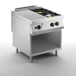 Купить плита газовая apach slrstg89r2sxos открытая подставка, напольная 1зона+2горелки справа – цена от завода, доставка до двери | RuOborudovanie.ru