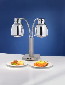 Лампа тепловая настольная цвета хром Scholl 24002/B/C (B0043) – купить в Челябинске по цене завода