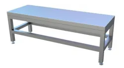 Купить подтоварник пски-400-н-ют, сварной, труба 40х40, нерж. в Челябинске – цена завода, доставка до двери | RuOborudovanie.ru
