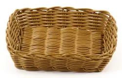 Купить корзинка пластиковая 195х175 мм коричневая [kt3525] в Челябинске – цена завода, доставка до двери | RuOborudovanie.ru