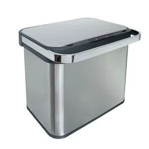 Ведро для раздельного сбора мусора, сенсорное, 2 емкости, FoodAtlas JAH-8884, 18л (9+9) – купить в Челябинске по цене завода